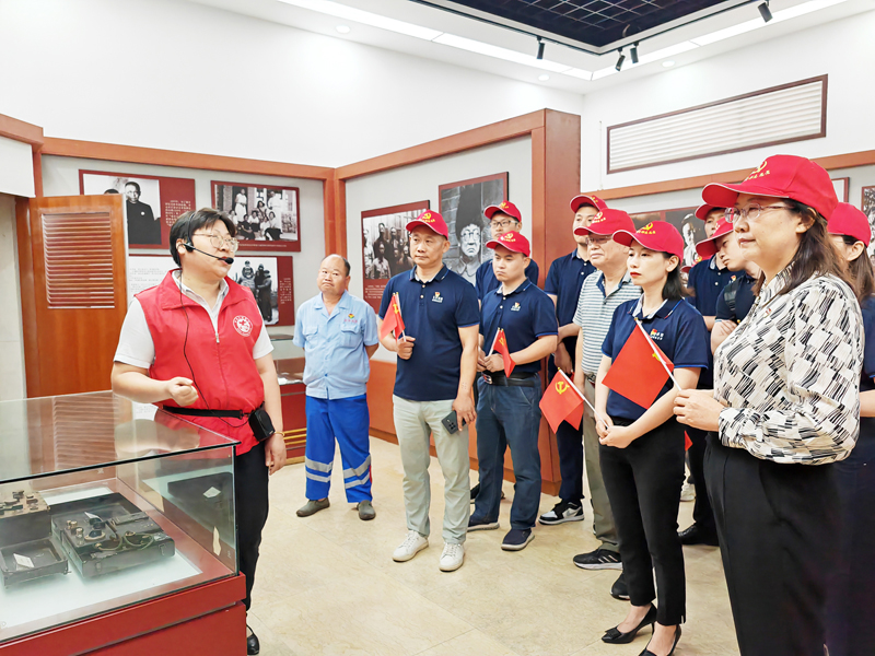 建党节 | 97622娱乐电子游戏科技党支部开展系列活动庆祝建党102周年